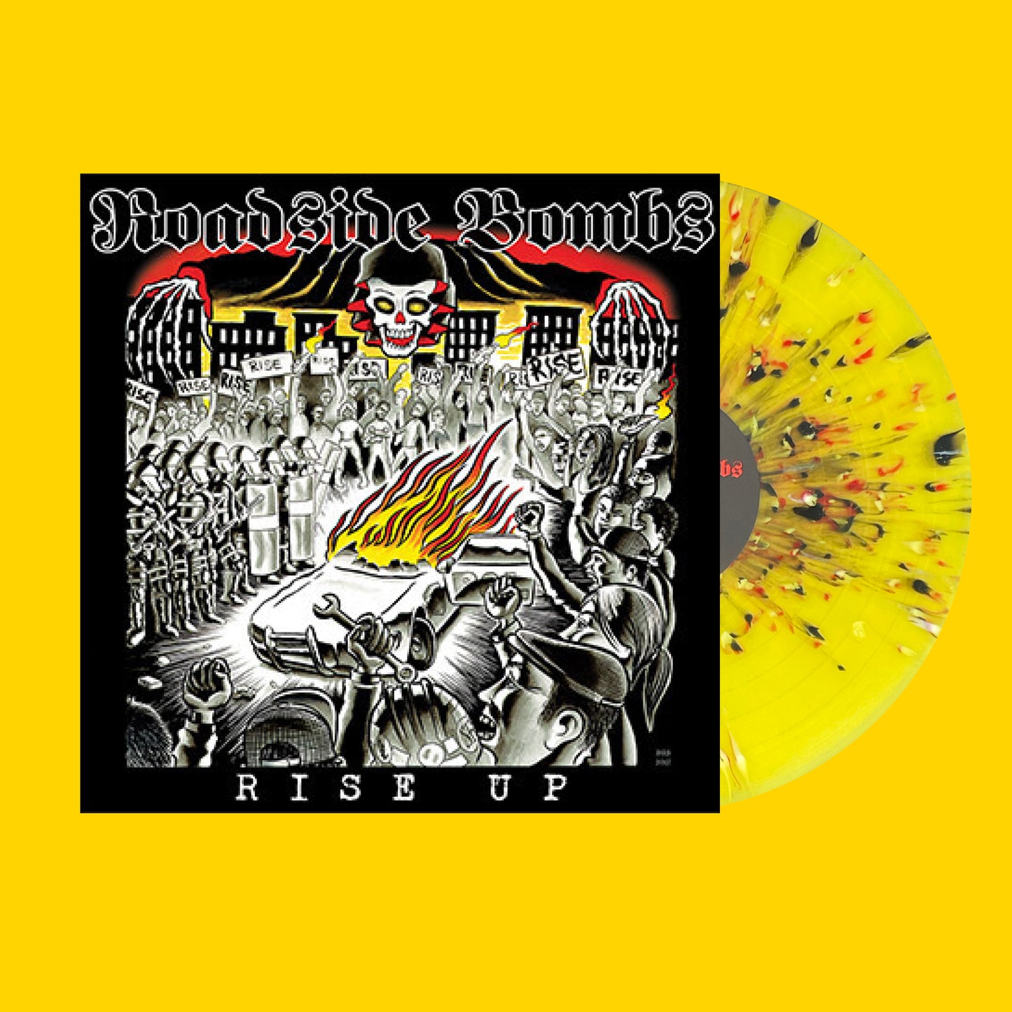 Roadside Bombs - Rise Up - Splatter LP